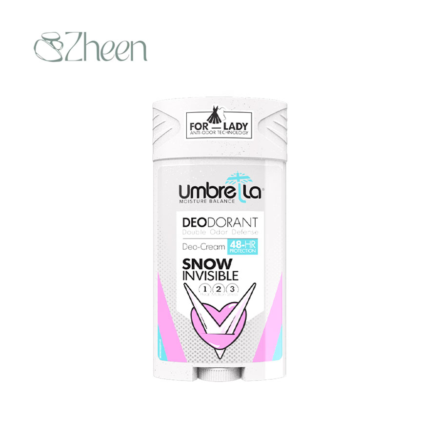 استیک ضد تعریق زنانه آمبرلا مدل Snow حجم 90 میل